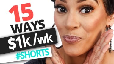 15 Ways To Make $1000/Week #Shorts