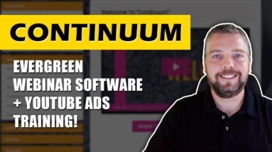 Continuum Review and Demo: Continuum Webinar Software