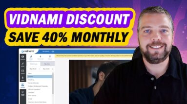 Vidnami Discount: 40% Off Vidnami Coupon Promo (Content Samurai)