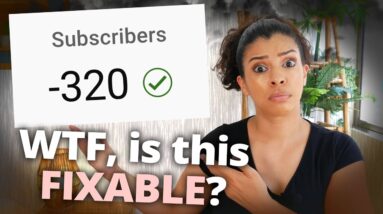 Why my Channel is losing -320 subs per month (HOLY😱 CRAP)