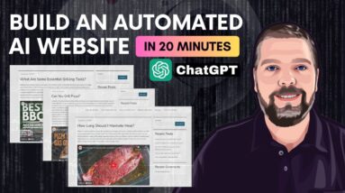 How to Build A Website With ChatGPT & AIWiseMind (Tutorial)