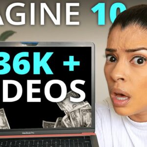 behind the scenes of a YouTube video that made $136K+