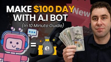 Easy Way To Make Money Online Using A.I For Beginners In 2024! ($100/Day)