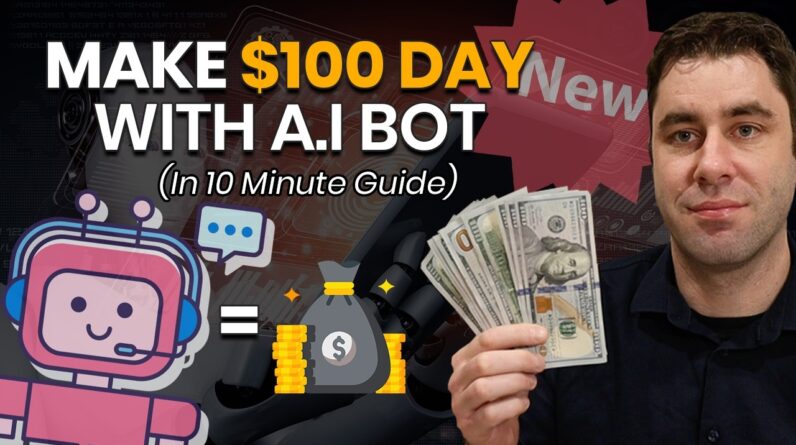 Easy Way To Make Money Online Using A.I For Beginners In 2024! ($100/Day)