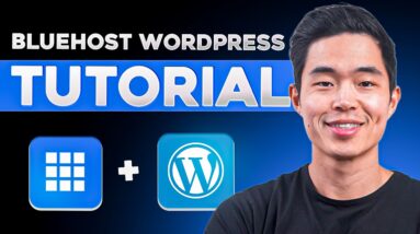 Bluehost WordPress Tutorial: Make a Pro Website in 10 Minutes! (AI)