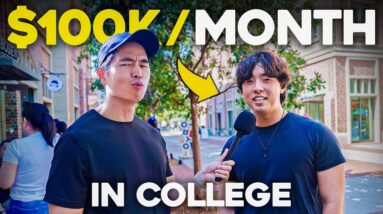 Asking RICH College Students How They Make Money! (at USC)