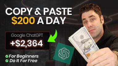 Make $200/Day with ChatGPT & Google Drive for FREE (Make Money Online)