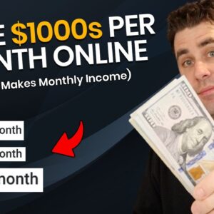 Lazy Way to Make Money Online For Beginners And Get Paid Every Month! ($100/day+)