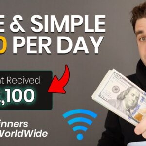 Fast Way To Make Money Online For Free In 2024 For Beginners! ($100/Day)