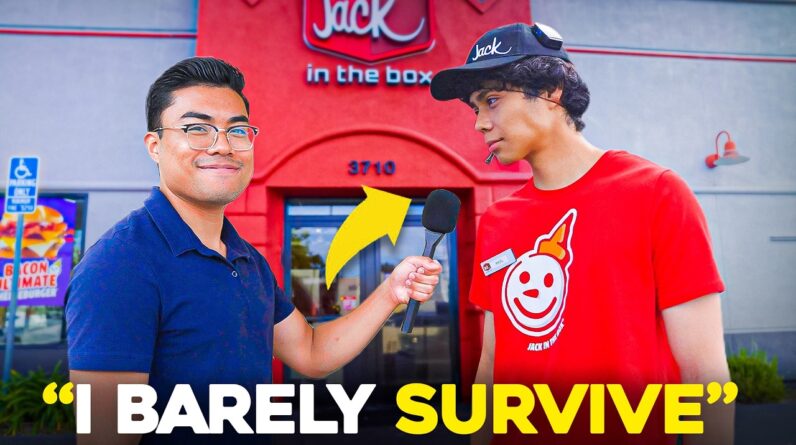 Asking FAST FOOD Workers What It's Actually Like (Shocking!)