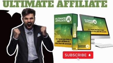 Ultimate Affiliate AI Review | Affiliate Marketing Tool Of The Future Review